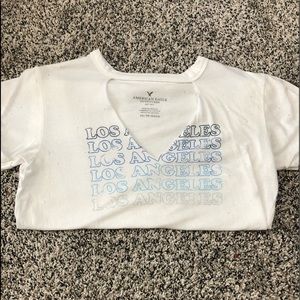 Los Angeles Distressed Top